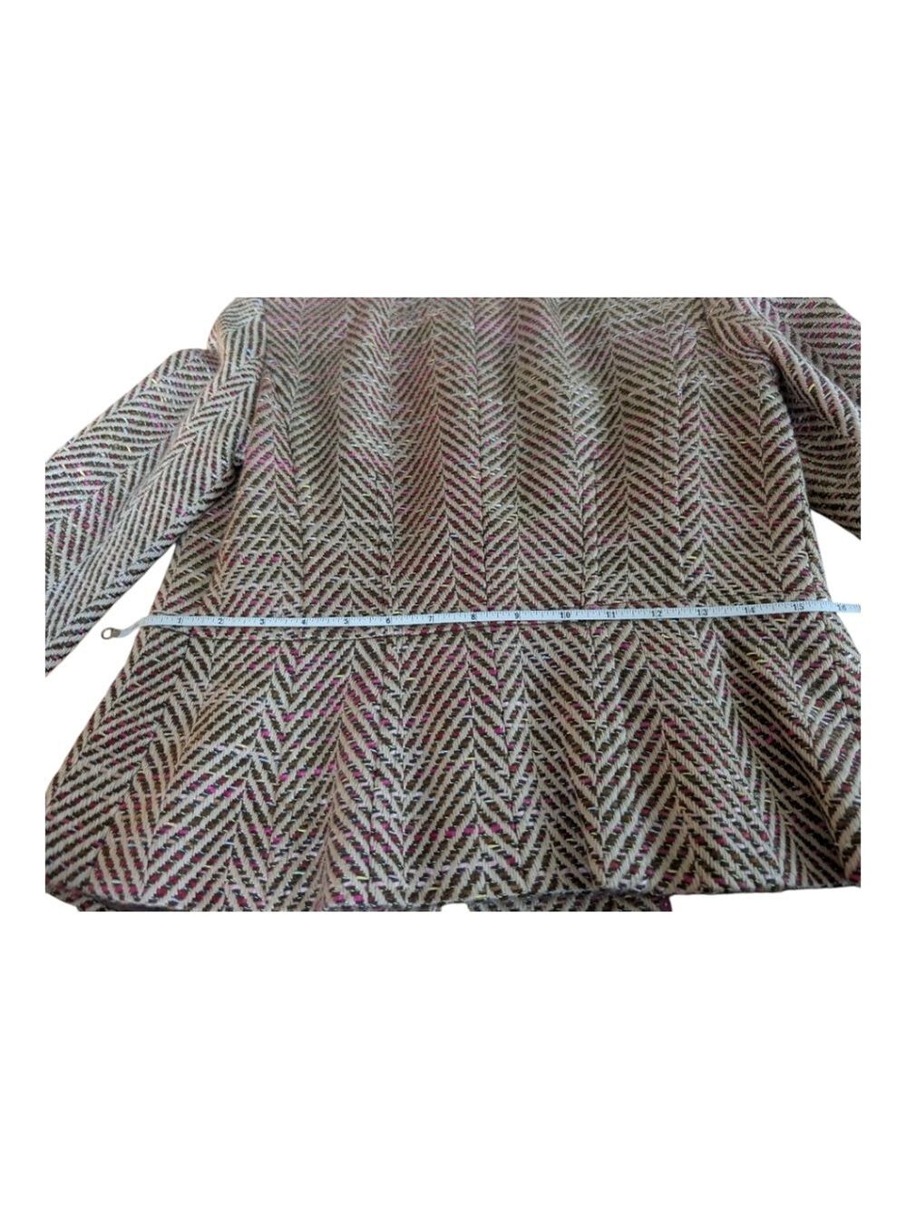 Sigrid Olsen short Multi-color tweed jacket size 2 Versatile - Picture 10 of 10